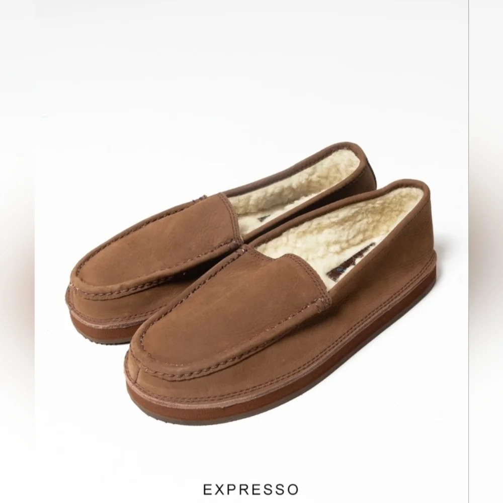 Rainbow Brown Men's Slip-On Loafers